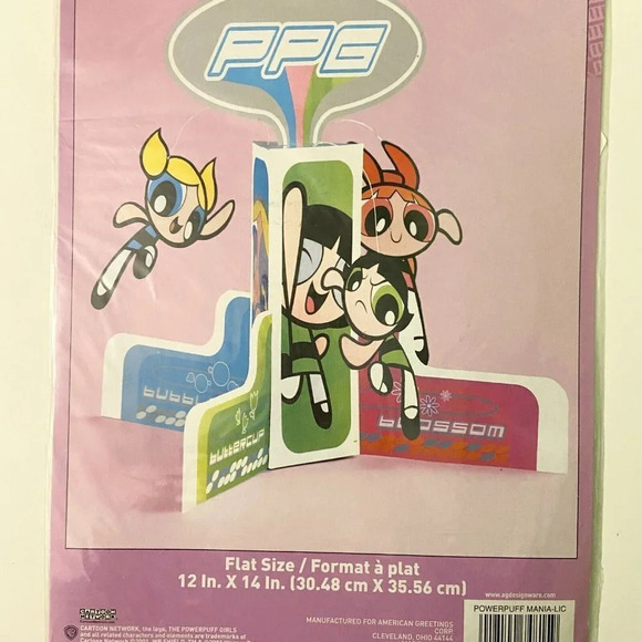 2001 Powerpuff Girls Stand Up Centerpiece Cartoon Network Characters Party Decor - Picture 6 of 16